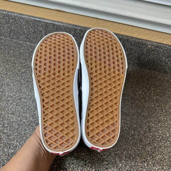 VANS Off The Wall Canvas Sneaker Shoes Womens Sz 8 Low Top Slip On Floral Casual - Picture 10 of 11